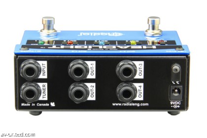 Radial Engineering Headlight Guitar Amp Selector