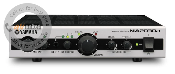 YAMAHA MA2030a Power Amplifier Yamaha MA2030A 2 Channel Compact Mixer Amplifier (MA-2030A)